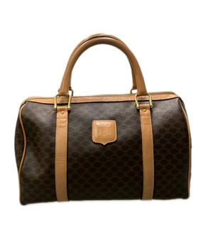 Celine Boston Bag Macadam Brown